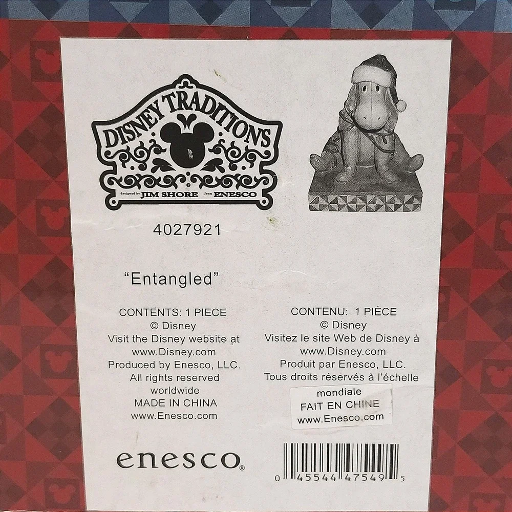 Disney‎ Traditions Jim Shore Eeyore Entangled Christmas Figurine 4027921 Enesco